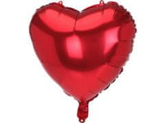 Balon Pari 46x44cm folija srca CRV, PINK