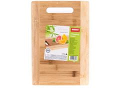 Banquet Rezalna deska z ročajem 30x20x1,5cm BRILLANTE bambus
