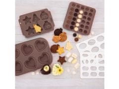 Kalup za čokolado za čokoladne rože 30 kosov 21x20,5x1,5cm silikon HN