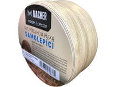 Samolepilni trak za tla 52mm/5m PVC hrast sv.