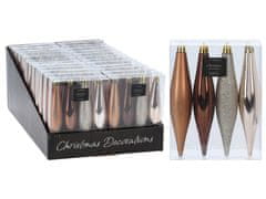 STREFA Božična dekoracija RAMPOUCH 15cm HN/ZL mix (4 kosi)