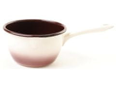 Metalac Stožčasta ponev z ročajem premera 14 cm 1,15 l CAPUCCINO