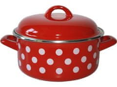 Metalac Rendlet + pokrov premer 14cm 1l PUNTIK CRV