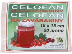 Celofan za konzerve 18x18cm (20 kosov)
