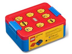 LEGO Škatla za prigrizke 20x17,3x7,1cm+steklenička 390ml,PP+silikon ICONIC CLASSIC komplet 2 kosa.