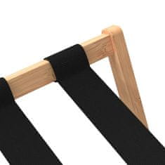 Vidaxl Stojalo za prtljago 68,5x38x58 cm bambus