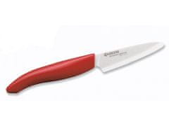 Kyocera keramični nož z belim rezilom/ 7,5 cm dolgim rezilom/ rdečim plastičnim ročajem