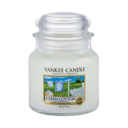 Yankee Candle Clean Cotton dišeča svečka