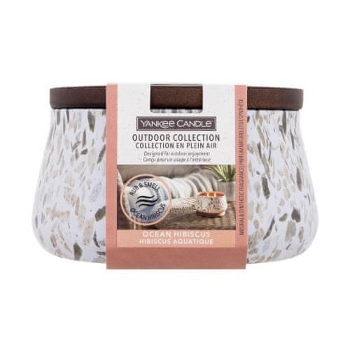 Yankee Candle Outdoor Collection Ocean Hibiscus zunanja dišeča sveča