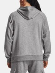 Under Armour Pulover UA Rival Fleece Hoodie-GRY XXL