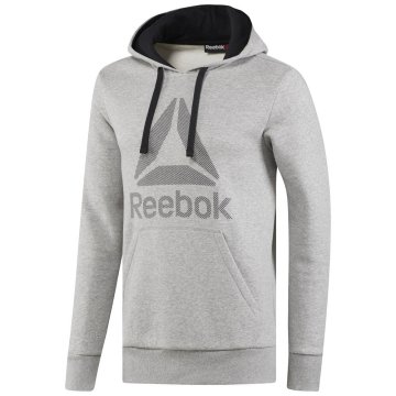 Reebok Športni puloverji 176 - 181 cm/M Wor BL Ctn Ply Hood
