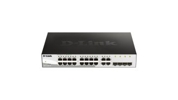 D-Link DGS-1210-16, 16-portno gigabitno pametno stikalo 10/100/1000, vključno s 4 kombiniranimi 1000BaseT/SFP