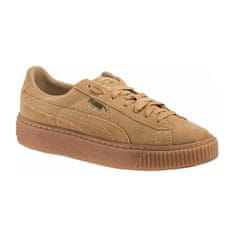 Puma Čevlji bež 36 EU Suede Platform