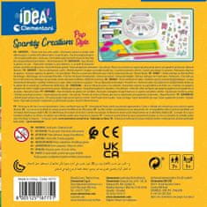 Clementoni IDEA Sparkly Creations Diamond painting: pop slog