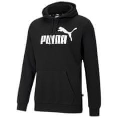 Puma Športni pulover črna 182 - 187 cm/L Essential Big Logo Hoody