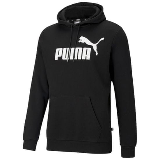 Puma Športni pulover črna 182 - 187 cm/L Essential Big Logo Hoody