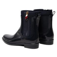 Tommy Hilfiger Čevlji čevlji za v vodo črna 36 EU Corporate Zipper