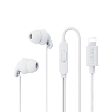 REMAX slušalke rm-518i, lightning, 1,2 m (bele)
