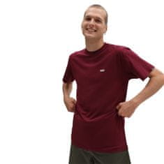 Vans Majice bordo rdeča XL MN Left Chest Logo Tee