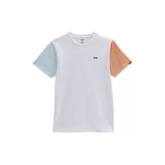 Vans Majice bela XS Left Chest Colorblock