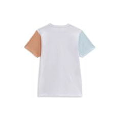 Vans Majice bela XS Left Chest Colorblock