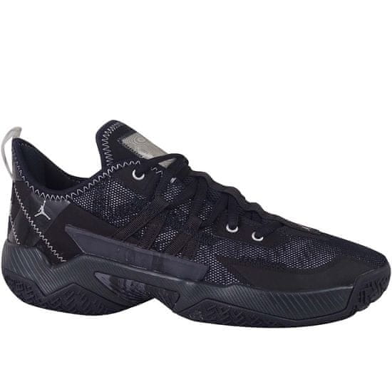 Nike Čevlji košarkaška obutev črna Jordan One Take II