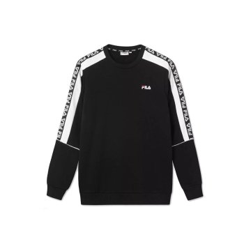 FILA Športni puloverji črna 168 - 172 cm/S Teom Crew Sweat