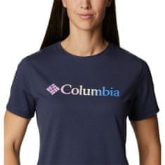 Columbia Majice mornarsko modra M Sun Trek SS Graphic Tee