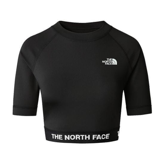 The North Face Majice obutev za trening črna Crop LS