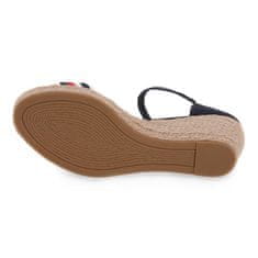 Tommy Hilfiger Sandali mornarsko modra 41 EU Dw6 Wedge