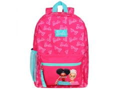 sarcia.eu Barbie Mehki šolski nahrbtnik za deklice, roza nahrbtnik 40x28x11 cm 