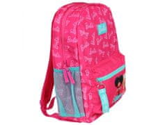 sarcia.eu Barbie Mehki šolski nahrbtnik za deklice, roza nahrbtnik 40x28x11 cm 