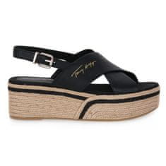 Tommy Hilfiger Sandali črna 40 EU Bds Elevated