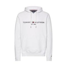 Tommy Hilfiger Športni pulover bela 184 - 188 cm/XL TOMMY LOGO HOODY