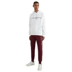 Tommy Hilfiger Športni pulover bela 184 - 188 cm/XL TOMMY LOGO HOODY