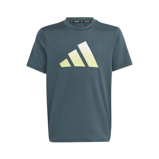 Adidas Majice obutev za trening zelena Ti Tee Jr