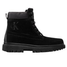 Calvin Klein Škornji črna 45 EU Lug Mid Laceup