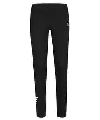 Emporio Armani Hlače črna Ea7 Markowe Legginsy Black