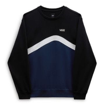 Vans Športni puloverji črna 188 - 192 cm/XL Sidestripe Block Crew
