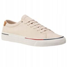 Tommy Hilfiger Superge bež 44 EU Nubuck Sneaker