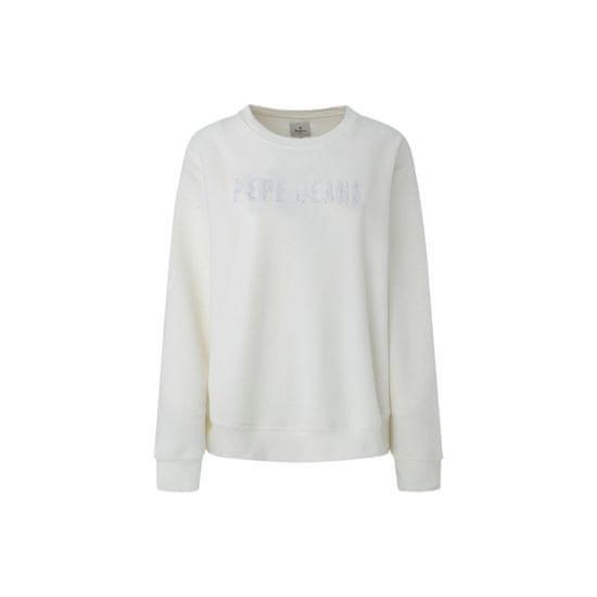 Pepe Jeans Športni pulover bela 164 - 169 cm/M CACEY FUTURE ECRU