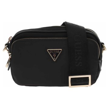 Guess Torbice torbice za vsak dan črna ECO GEMMA CROSSBODY CAMERA
