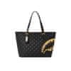 Sprayground Torbice torbice za vsak dan črna Black Mamba Quilted Tote Bag