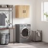 vidaXL Stenska omarica sonoma hrast 60x31x60 cm material na osnovi lesa