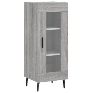 Vidaxl Komoda siva sonoma 34,5x34x90 cm inženirski les