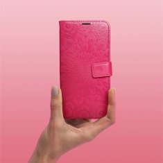 OEM MEZZO Knjižna torba za OPPO RENO 14 / 14F mandala magenta