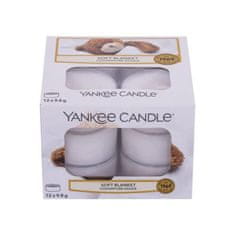 Yankee Candle Soft Blanket 117.6 g dišeče čajne svečke 12 x 9,8 g