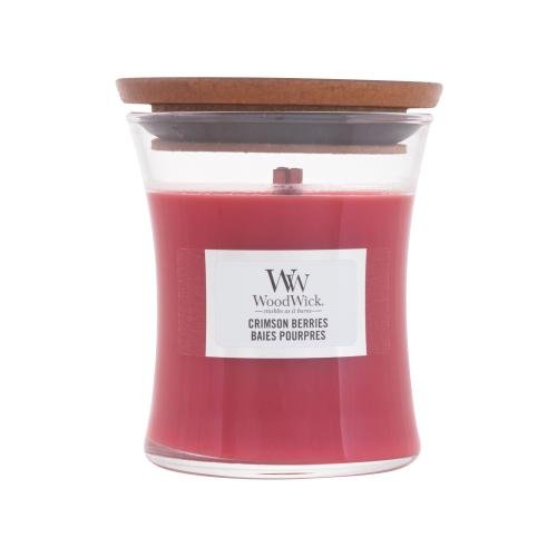 Woodwick Crimson Berries dišeča svečka