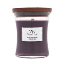 Woodwick Spiced Blackberry 275 g dišeča svečka
