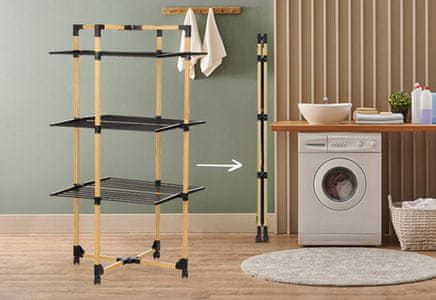 zložljivo stojalo za sušenje perila